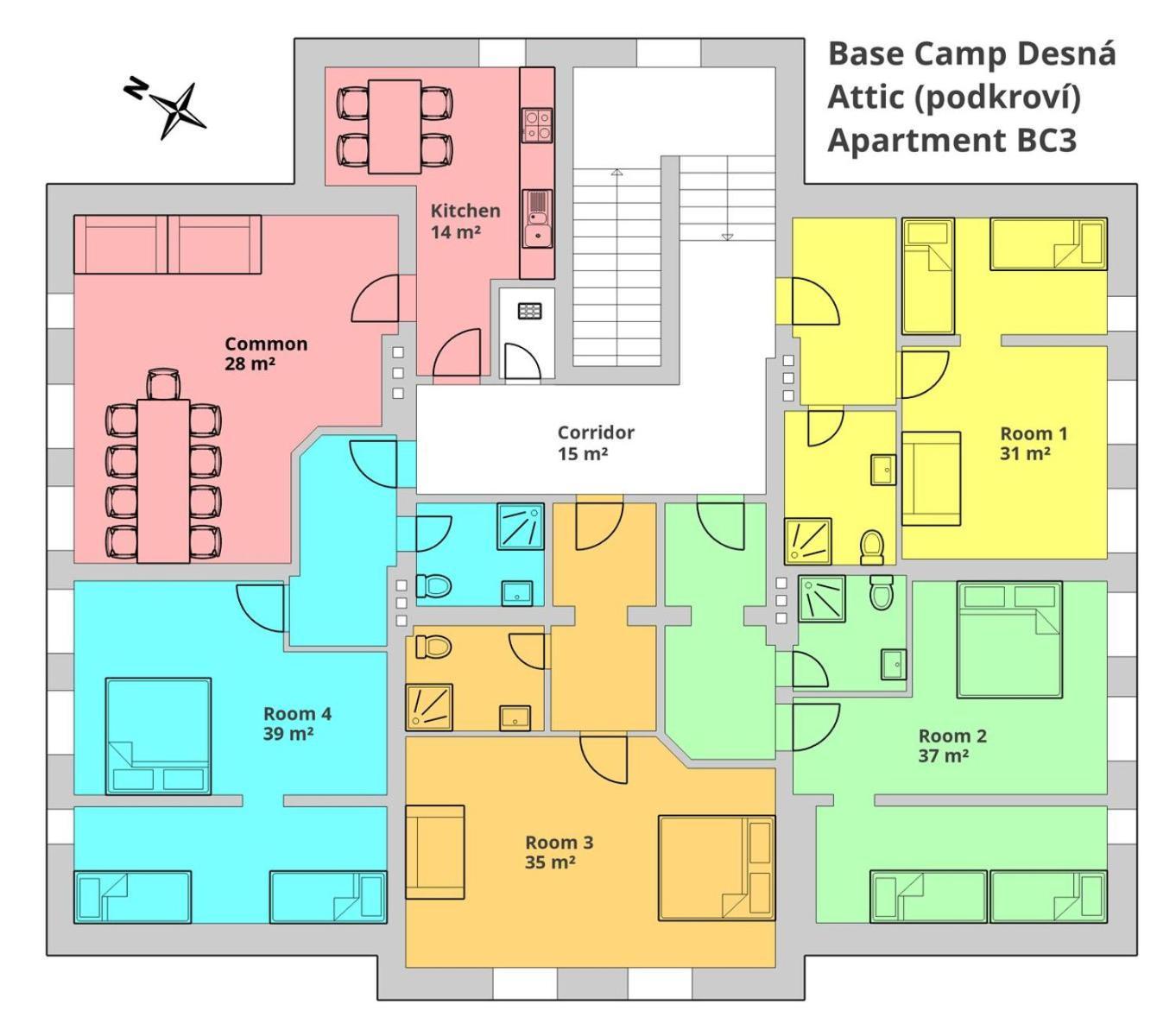 Base Camp Desna公寓 客房 照片